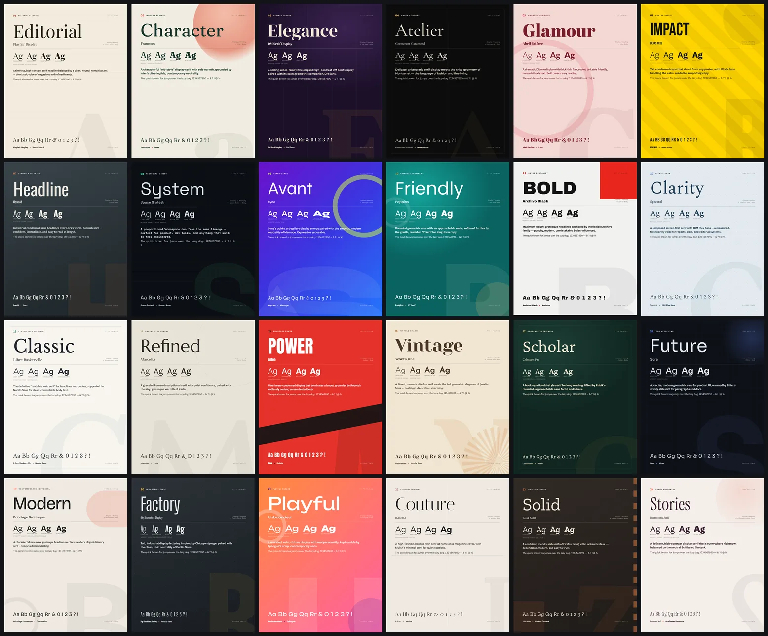 Type-Pairings-All-24-Overview