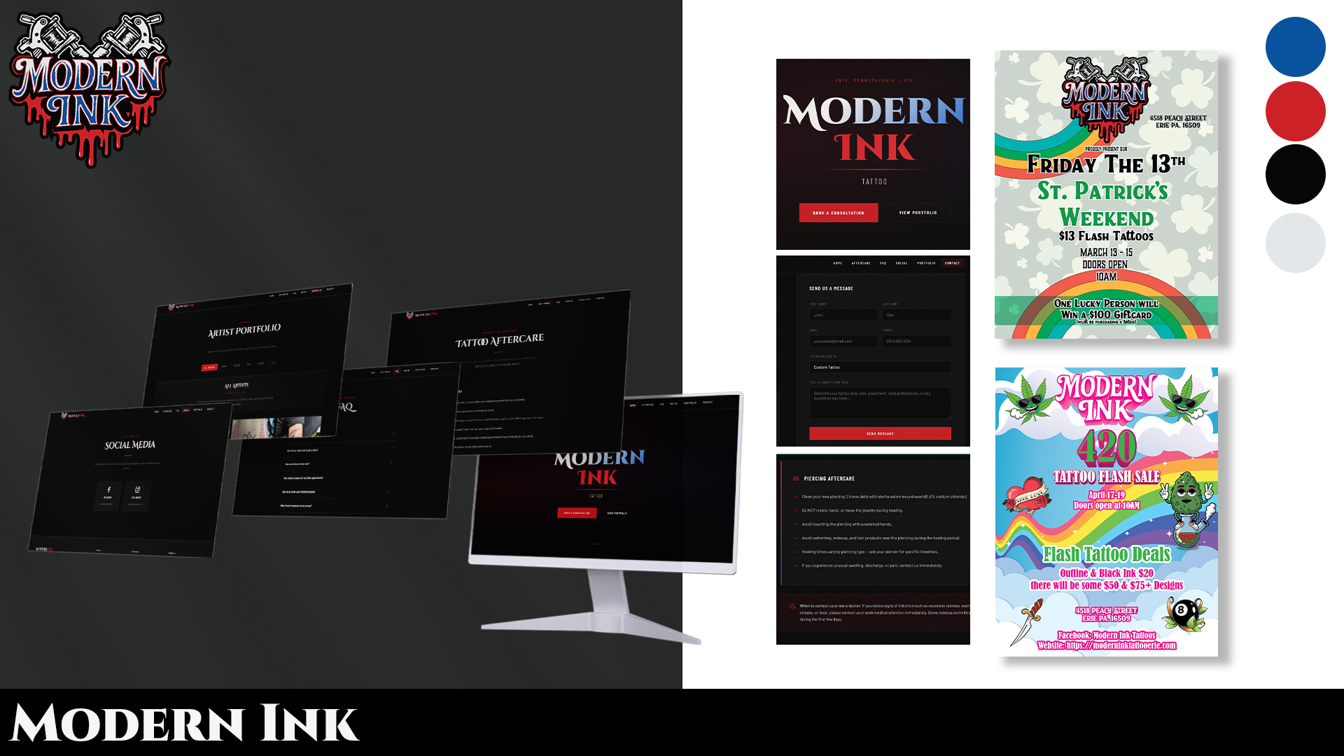 Projects work by Vanessa Hreha, graphic designer in Nixa MO