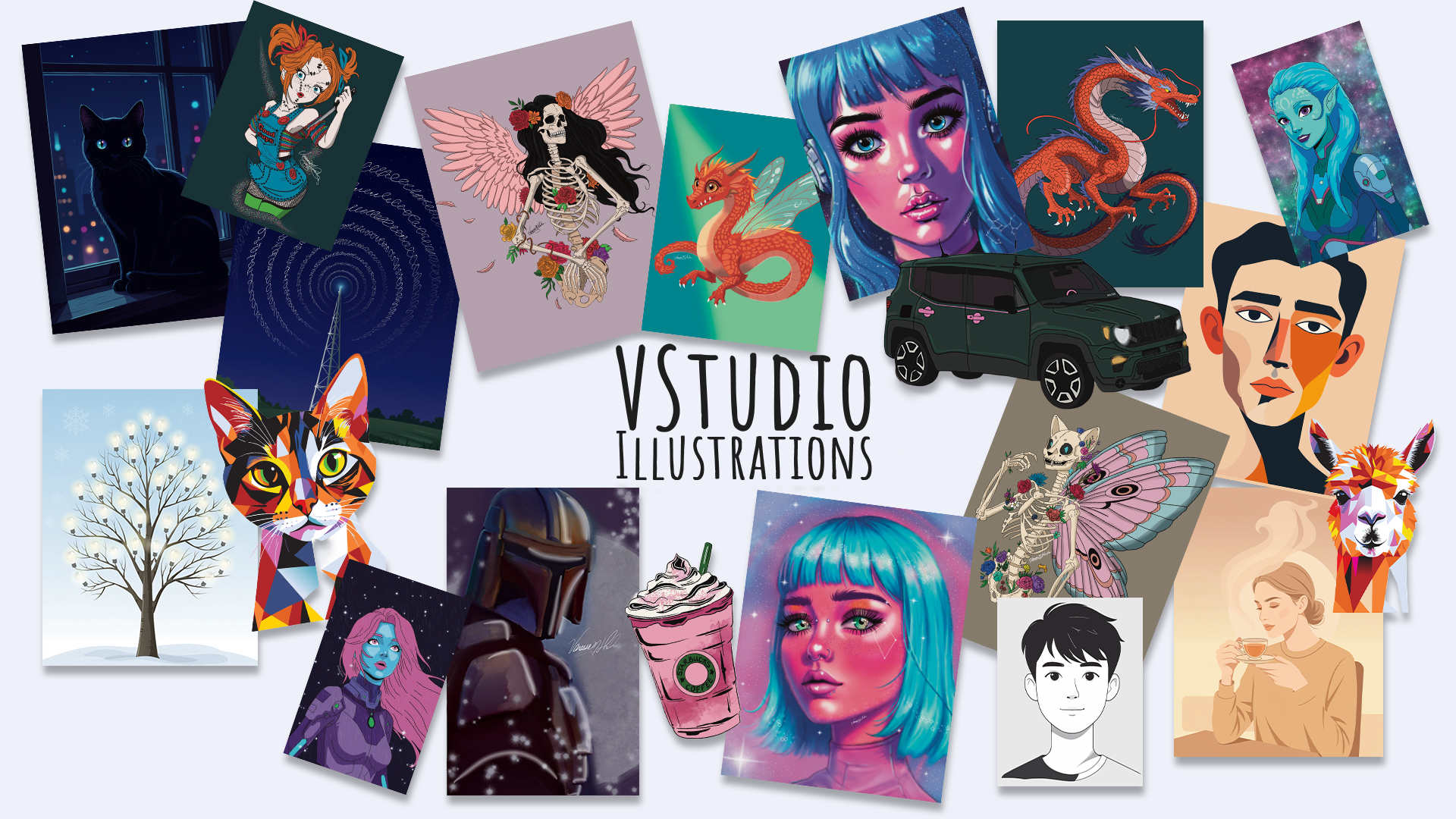 Projects work by Vanessa Hreha, graphic designer in Nixa MO